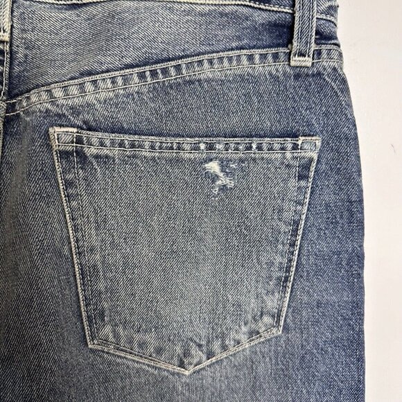 AYR Jeans Womens Size 30  Blue Form‎ Tapered Raw Hem Distressed - Picture 10 of 15